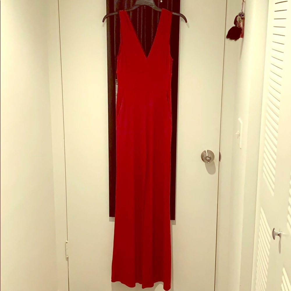 BCBG Red one piece